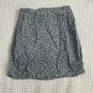 Brandy Melville Blue Floral Skirt